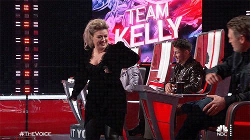 Kelly Clarkson Blind Auditions GIF by The Voice
