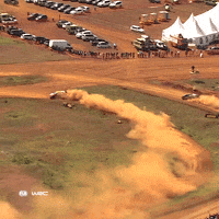 Battle Drift GIF by FIA World Rally Championship