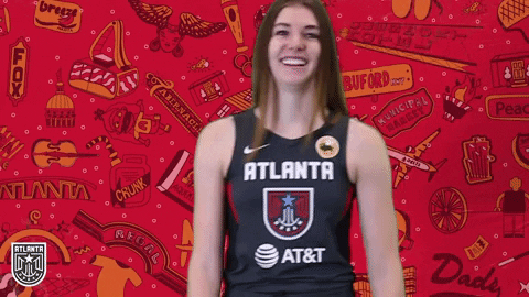 Lets Go Hello GIF by Atlanta Dream
