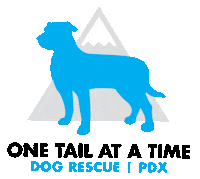 otatpdx dog puppy pets rescue Sticker