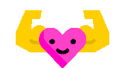 Happy I Love You Sticker by Matt Crump