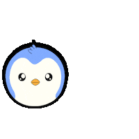 Happy Penguin Sticker by Pudgy Penguins