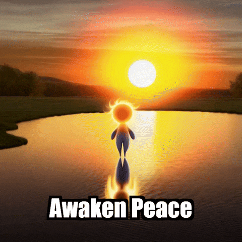 Inner Peace Wisdom GIF by Bloomscroll