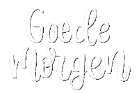 Good Morning Dutch Sticker