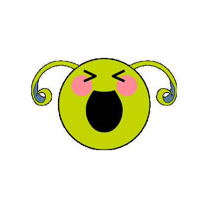 cyberWear giphygifmaker happy laughing emoji Sticker