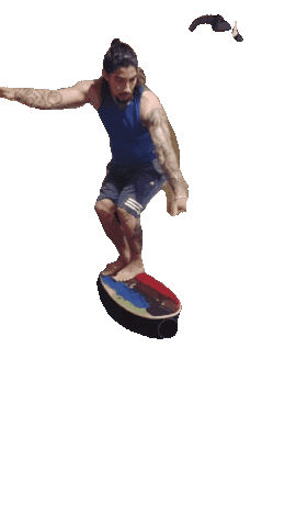 WoodSchoolSalvador core longboard tabla balanceboard Sticker