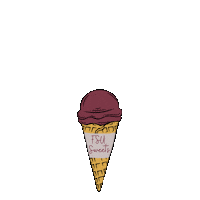 Ice Cream Gold Sticker by Florida State University