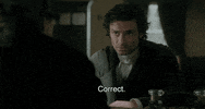aidan turner yes GIF by MASTERPIECE | PBS