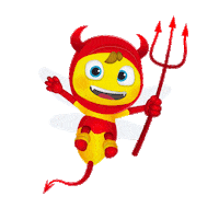 Halloween Teajus Sticker by Wings Corporation