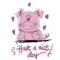 Have A Nice Day Love Sticker