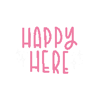 lettersbylaceyco happy girl pink instagram Sticker