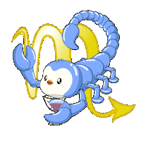 Zodiac Sign Penguin Sticker by Pudgy Penguins