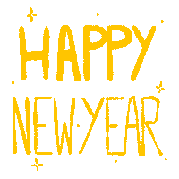 Happy New Year Sticker