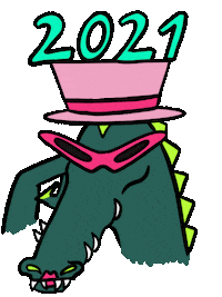 Sassy New Years Sticker by Nicole Pavlov