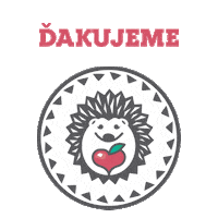 jezkobezko thank you thankyou dakujem dakujeme Sticker