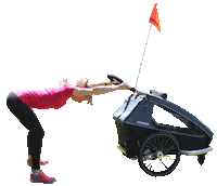 LAUFMAMALAUF sport fitness rudern laufmamalauf Sticker