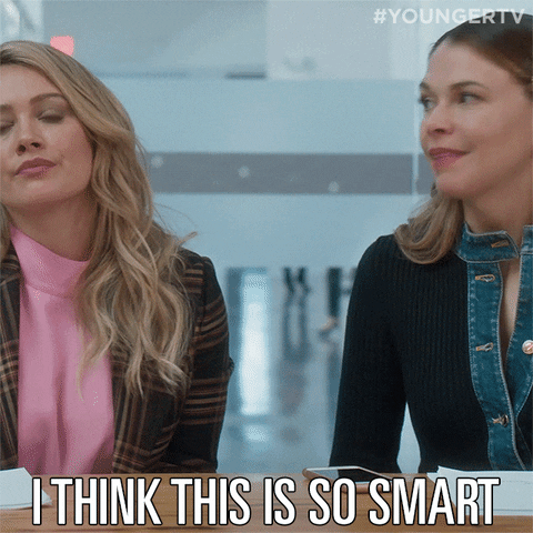 suttonfoster kelseypeters GIF by YoungerTV