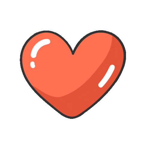 Heart Love Sticker by Elos Skateboards