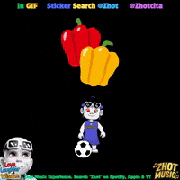 Red Pepper Vegetables GIF by Zhot Music