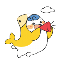 lovelydarang 동원참치 다랑이 darang litigioso Sticker