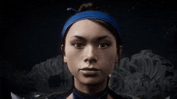 Mortal Kombat Stare GIF