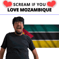 Mozambique Sticker