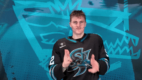 San Jose Finger Guns GIF by San Jose Barracuda