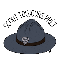 Dessindeternite Scout Scoutisme Guide Suf Sticker