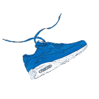 Kneeslappa nyc brooklyn sneaker airmax Sticker