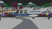 suit landing GIF by South Park 