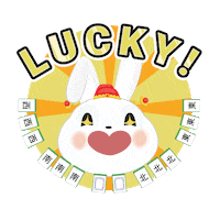 Chinese New Year Rabbit Sticker by riverhongbao