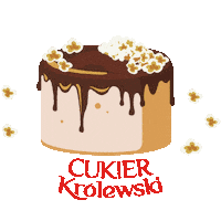 Dessert Popcorn Sticker by Cukier Królewski