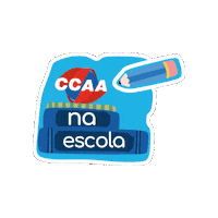 Escola Sticker by ccaa