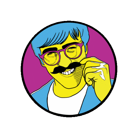 goosetheband giphyupload sticker peter mustache Sticker
