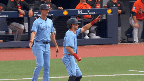 High Five Blue Jays GIF by Toronto Blue Jays