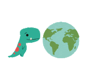 T-Rex Love Sticker