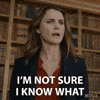Keri Russell Idk GIF by NETFLIX