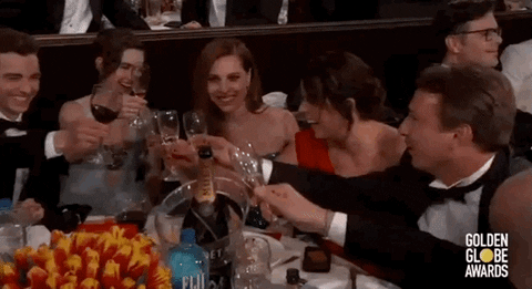 Cheers GIF by Golden Globes