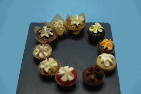 Hungry Cup Cakes GIF by Kims Vegan Cakes