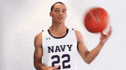 navyathletics navy athletics navy basketball navy mens basketball cam davis GIF