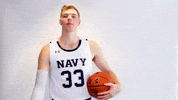 navyathletics navy athletics navy basketball navy mens basketball luke loehr GIF