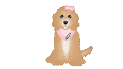 Cute Dog Sticker by zoopeez