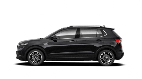 Kushaq Deep Pearl Black GIF by Škoda Global