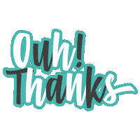 Gracias Thank You Sticker by OuhPrint