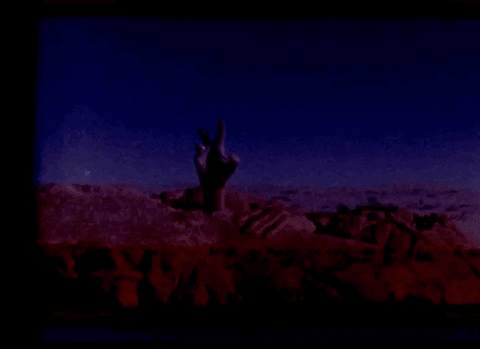 Reaching out scary movie GIF by Vacation Forever