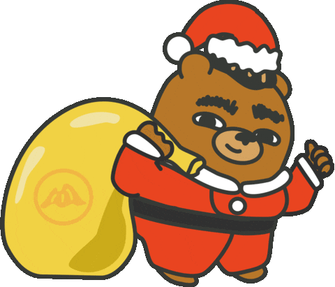 Santa Claus Sticker by maludbear