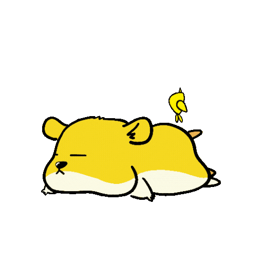 Sleepy Cafe Sticker