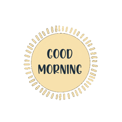 mariahcreates giphyupload good sun good morning Sticker