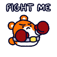 Fight Fighting Sticker