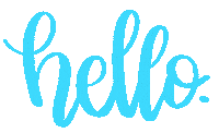 Created Journey Hello Sticker